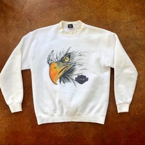 ⭐️🦅 Vintage 1998 Harley Davidson sweater size (M)